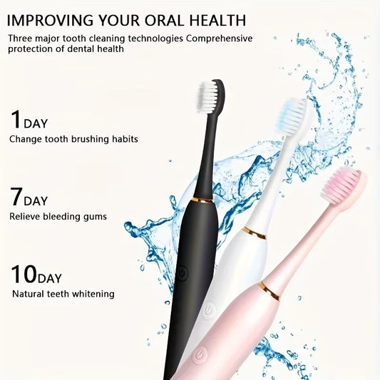 Automatic Electric Toothbrush Adult CHILDREN'S Universal Soft-Bristle Toothbrush Charging Six-Speed Automatic Toothbrush
