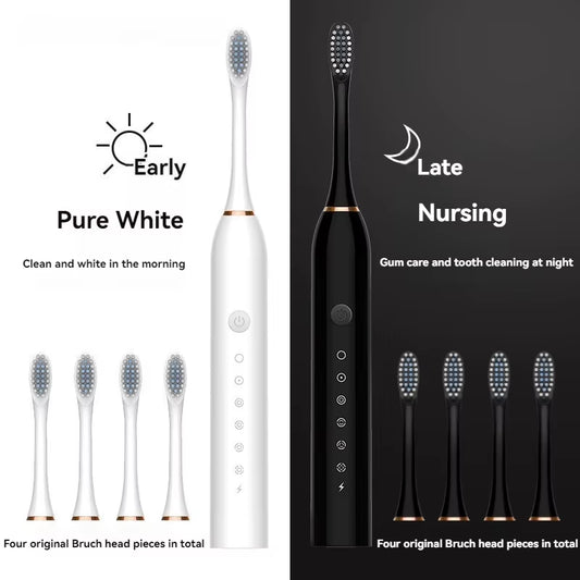 Automatic Electric Toothbrush Adult CHILDREN'S Universal Soft-Bristle Toothbrush Charging Six-Speed Automatic Toothbrush